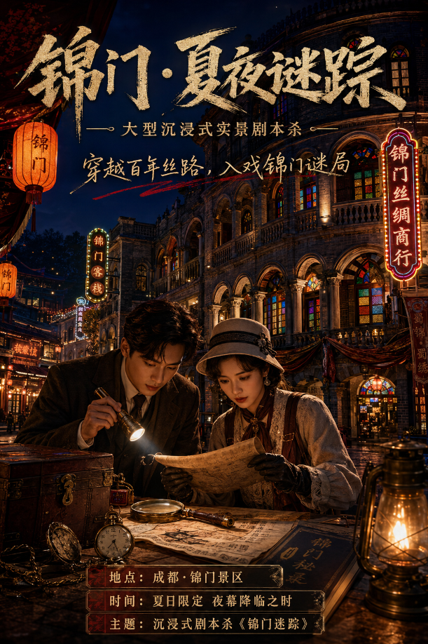 锦门·夏夜谜踪海报